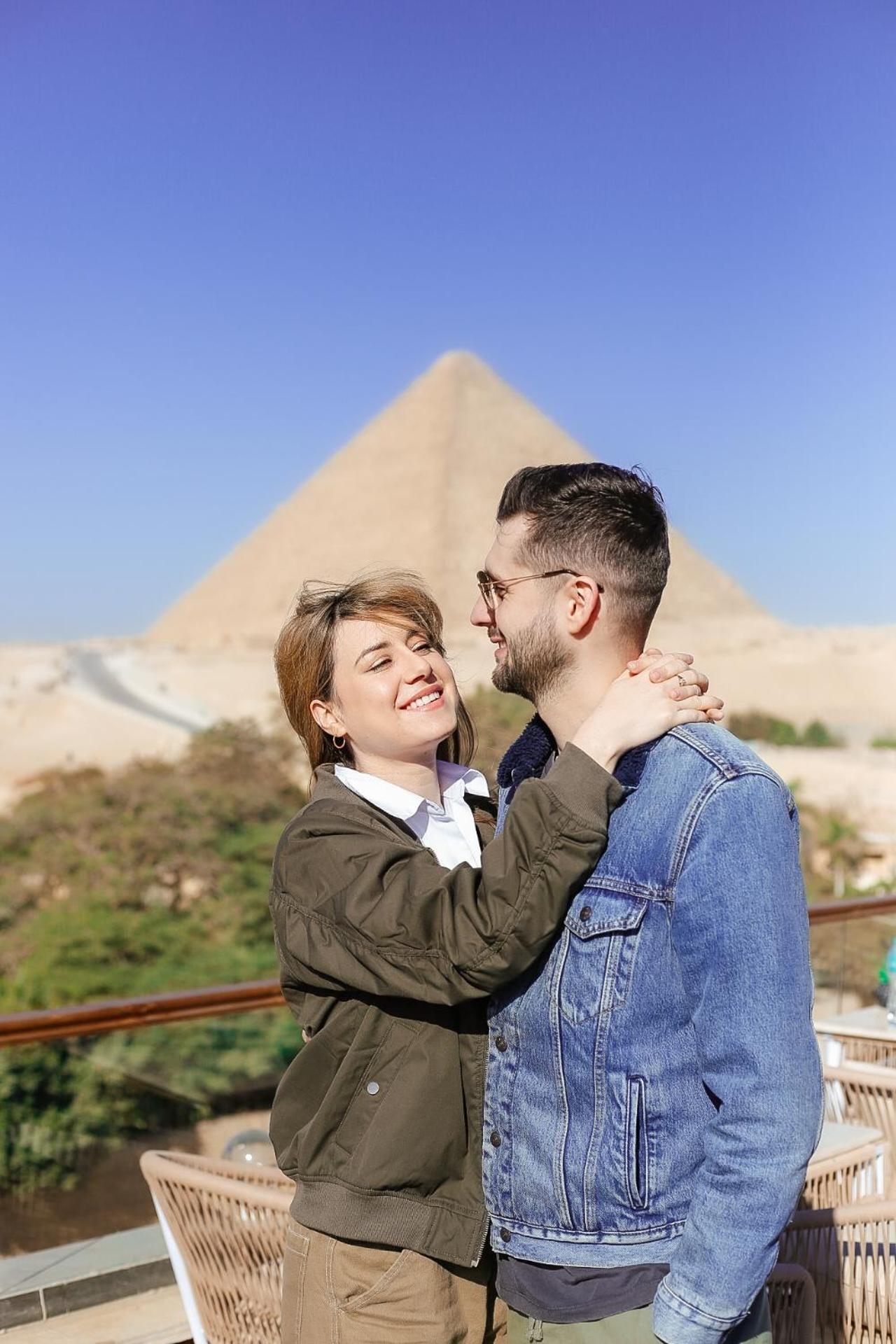 Tree Lounge Pyramids View , Sphinx Giza Hostel Kafret el-Gabal